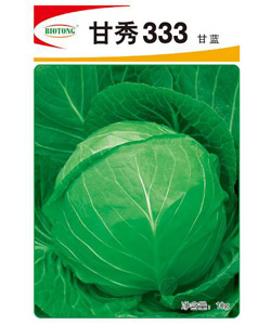 【百欧通】甘秀333 -甘蓝种子 -包菜种子
